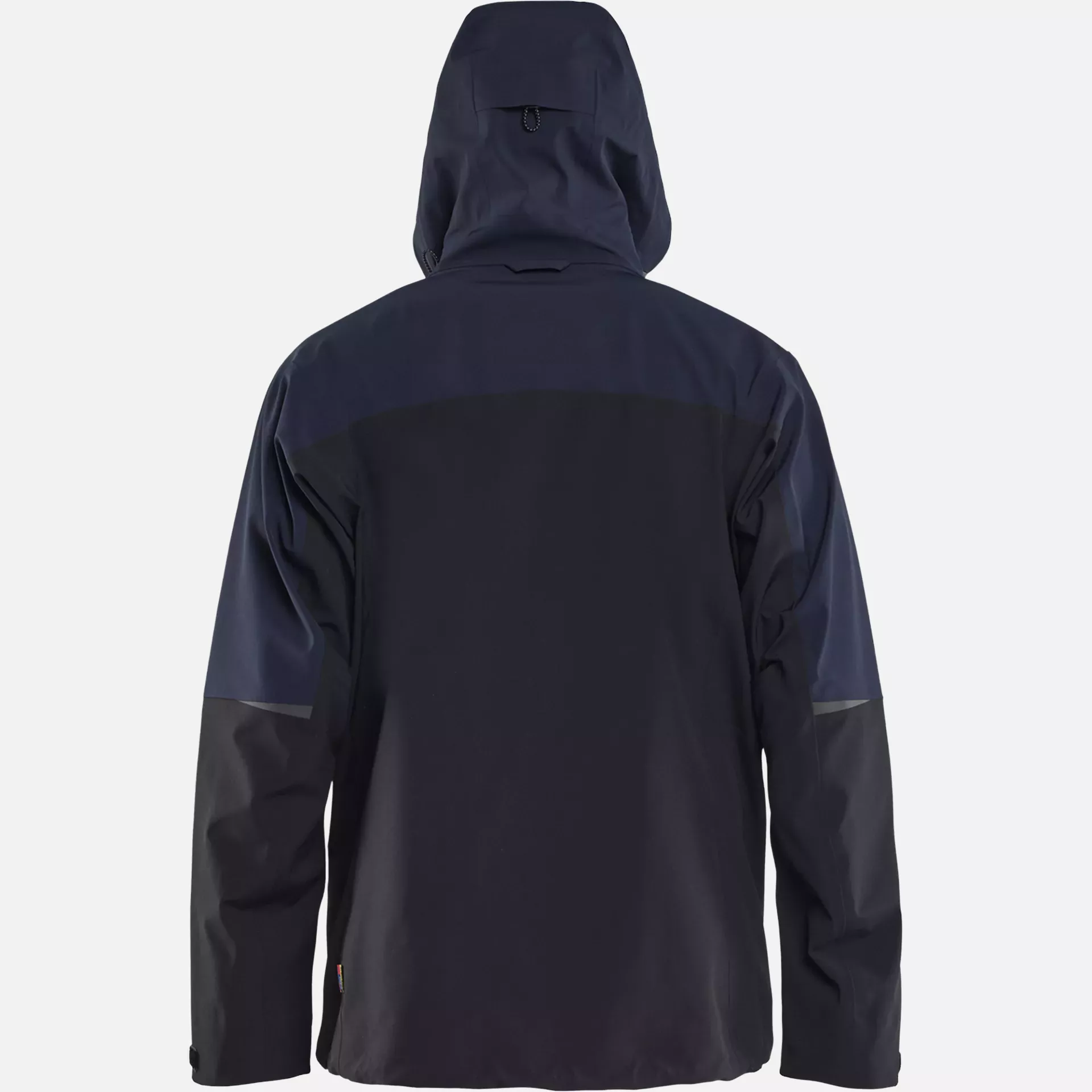 Blaklader 498019168633, Striker Shell Jacket Stretch, Dark Navy/High Vis Yellow, image 5