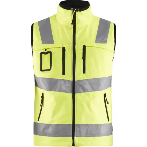 Blaklader High Vis Softshell Vest, Yellow
