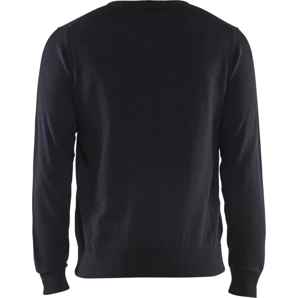 Blaklader 359021228600, Gestrickter Pullover, Dunkel Marineblau, image 4, gallery thumbnail