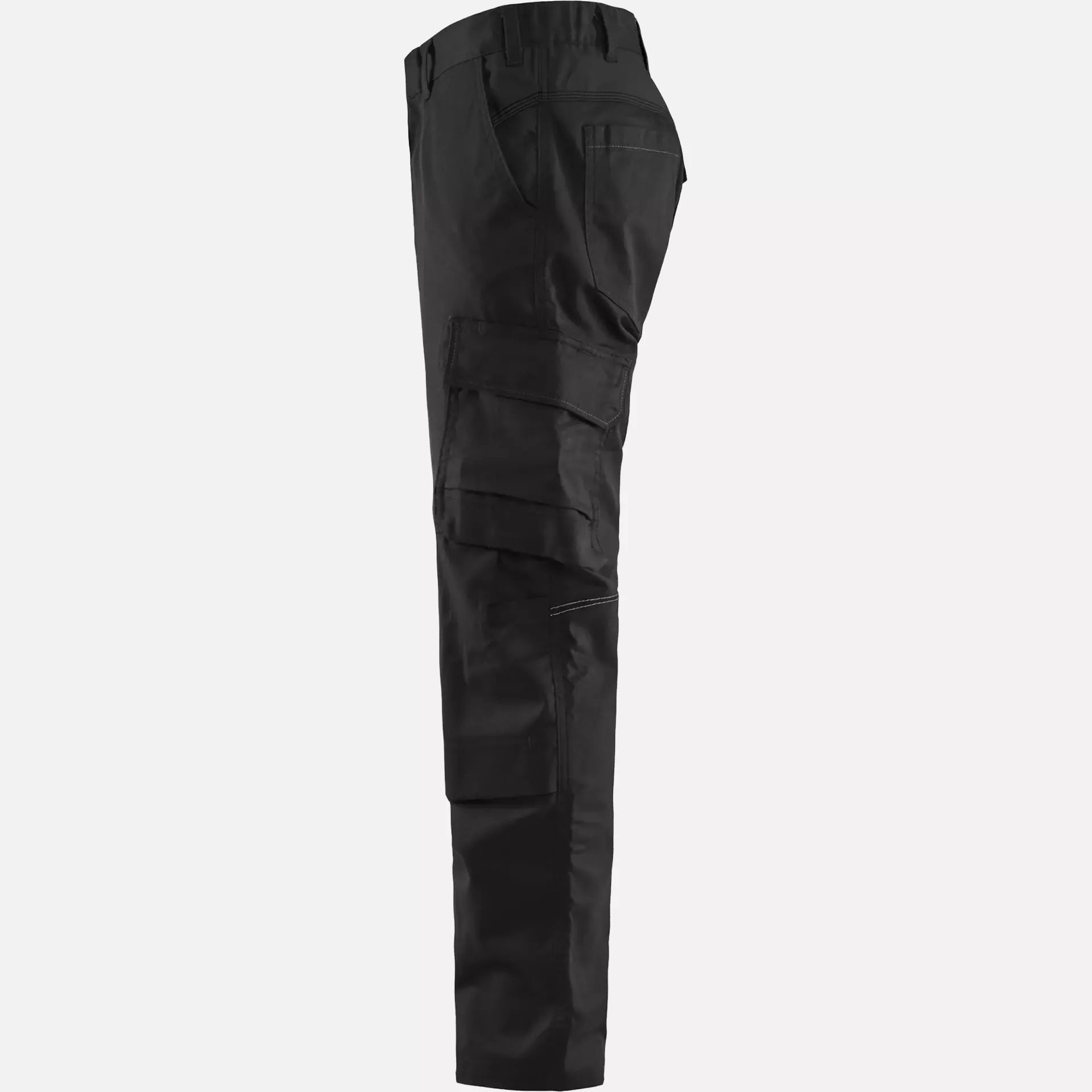 Blaklader 144818329900, Industrie Stretch Arbeitshose mit Kniepolstertaschen, Schwarz, image 3