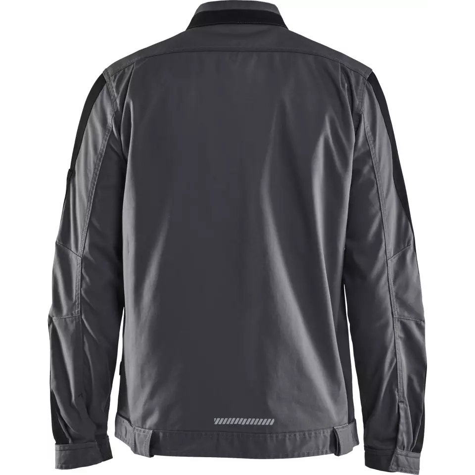 Blaklader 444418329699, Industry Stretch Jacket, Medium Grey/Black, image 4, gallery thumbnail