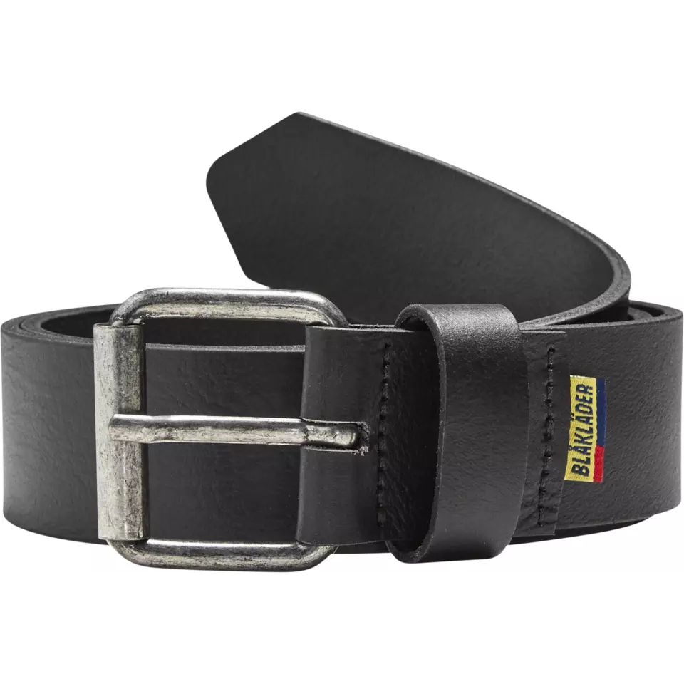 Blaklader 405200009900, Leather Belt, Black