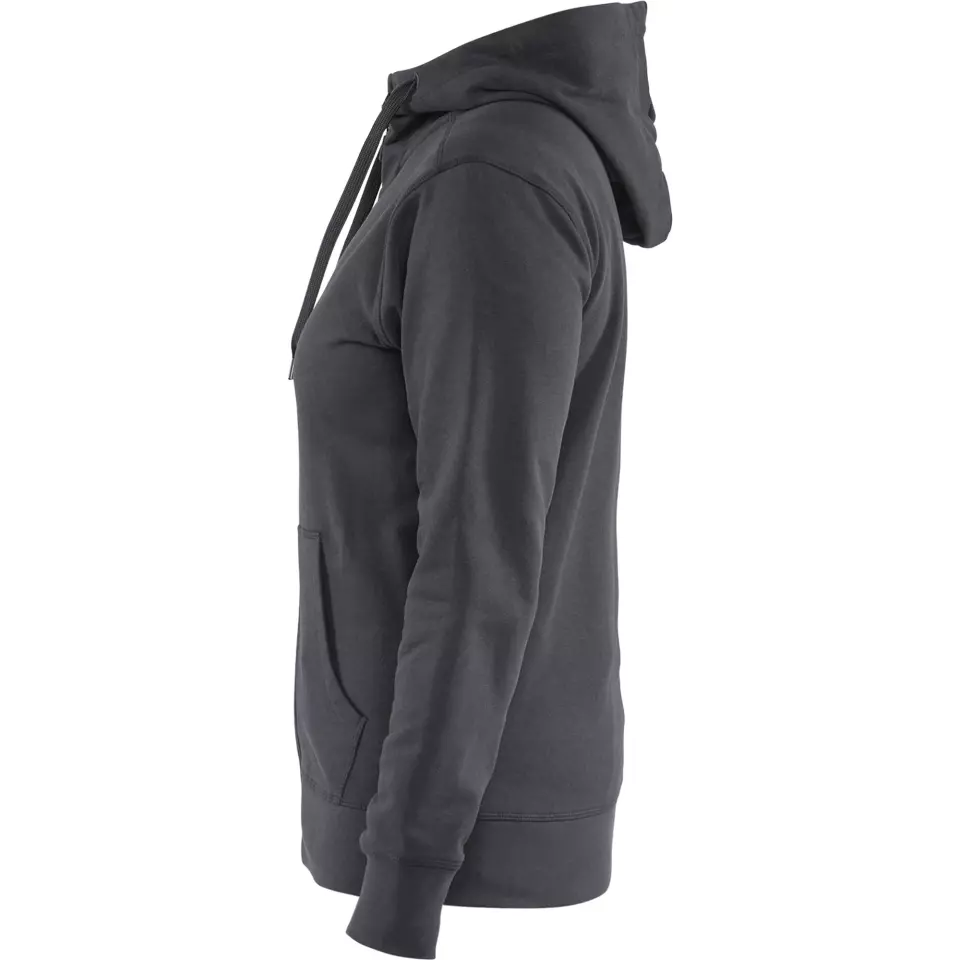 Blåkläder 339511589600, Ladies Zip Hoodie, Mid Grey, image 3, gallery thumbnail