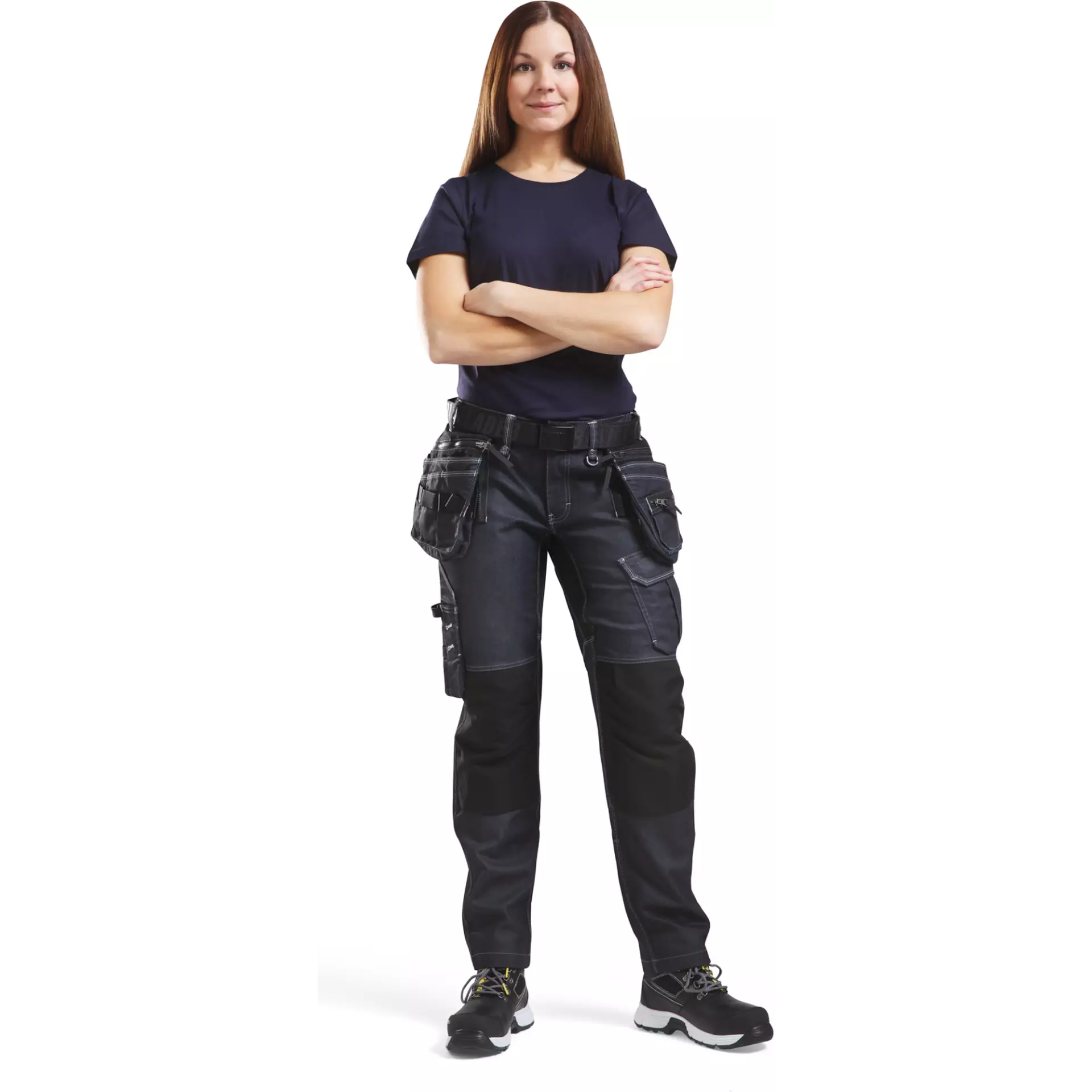 Blaklader 333410428600, Ladies T-Shirt, Dark Navy Blue, image 5