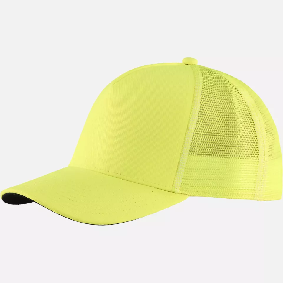 Blaklader 207811063300, High Vis Trucker Cap, Yellow, image 1, gallery thumbnail