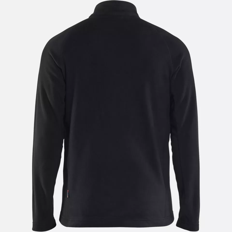 Blaklader 472110109900, Microfleece Jacket, Black, image 3, gallery thumbnail