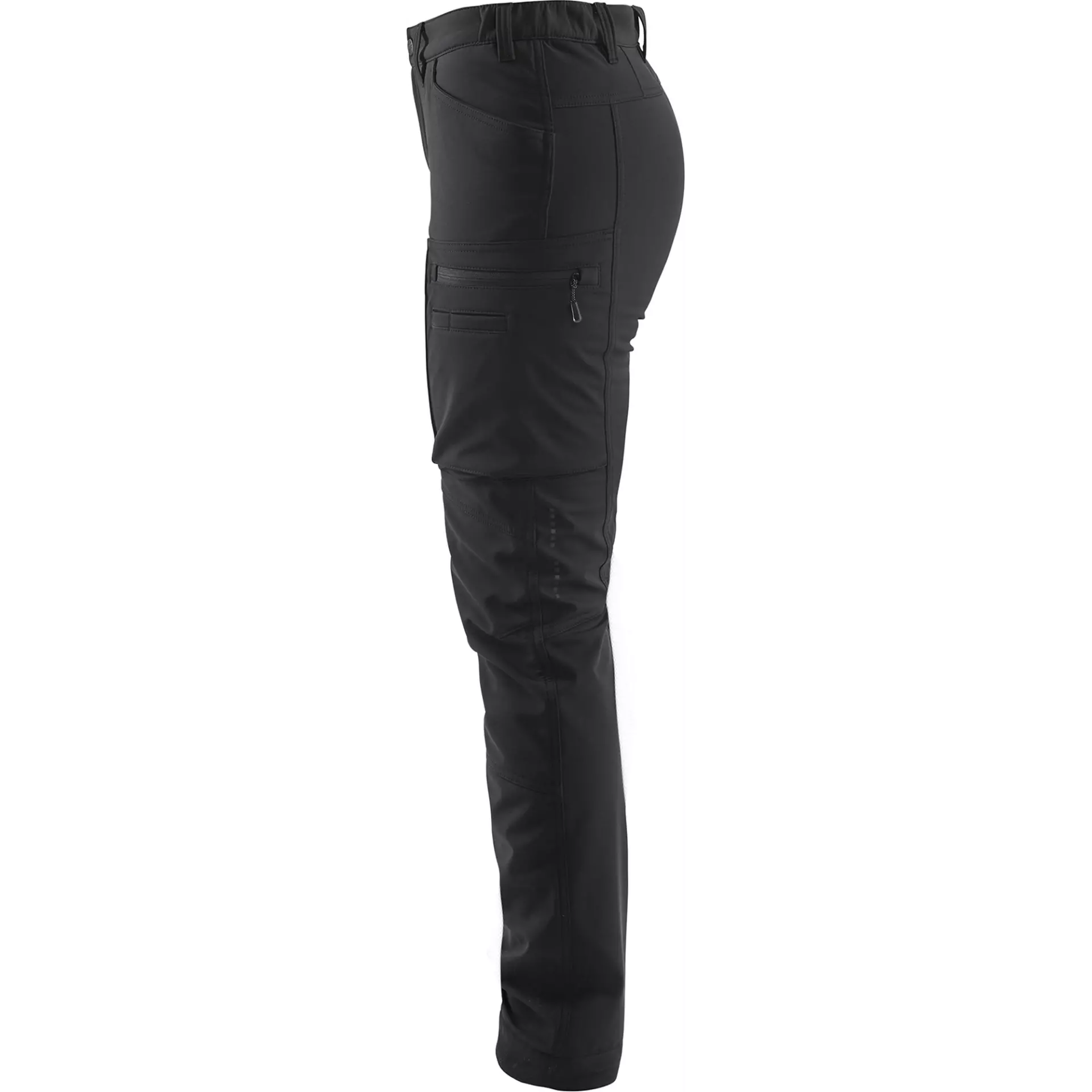 Blåkläder 717725139900, Damen Softshell Winterhose, Schwarz, image 3