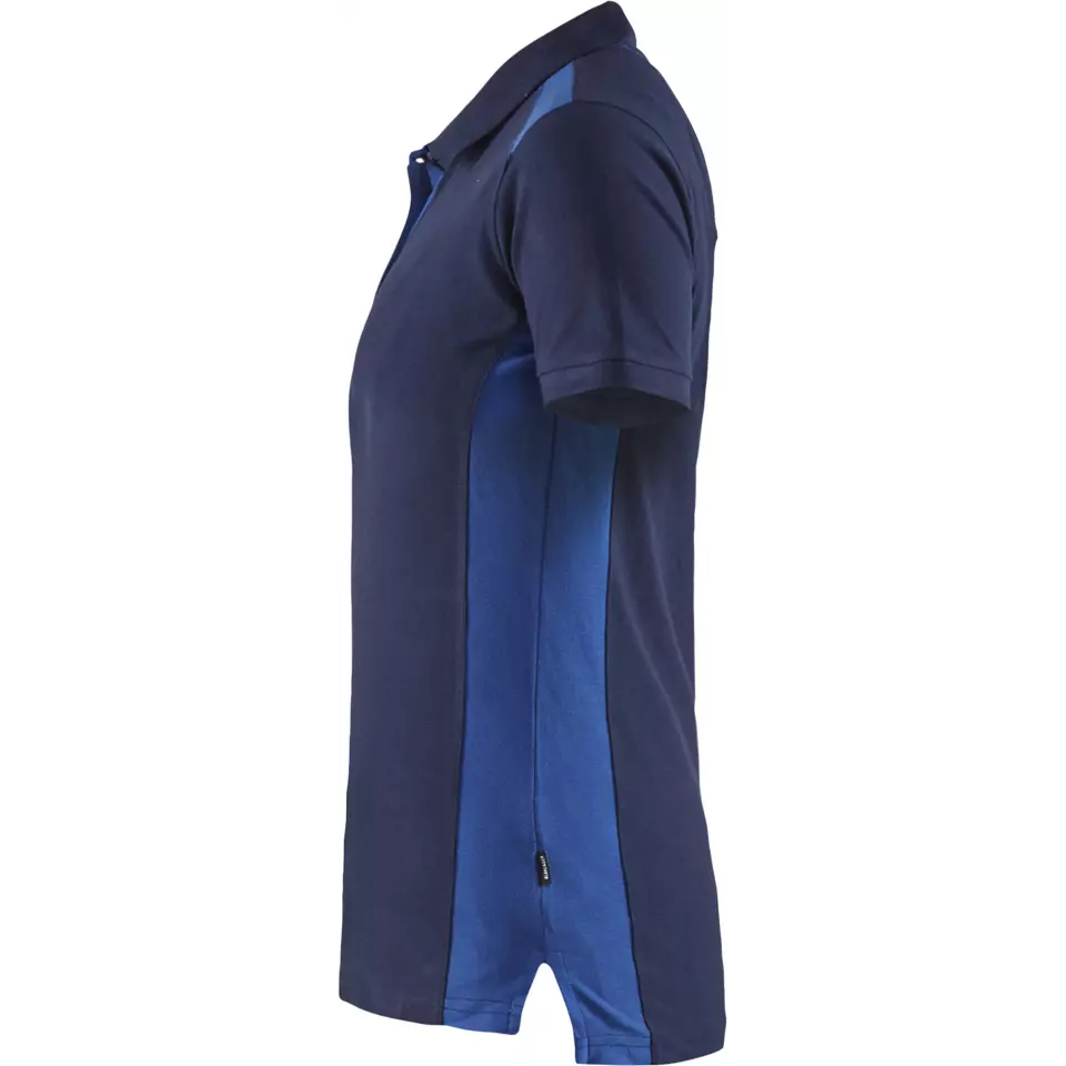 Blåkläder 339010508985, Ladies Polo Shirt, Navy/Royal Blue, image 3, gallery thumbnail