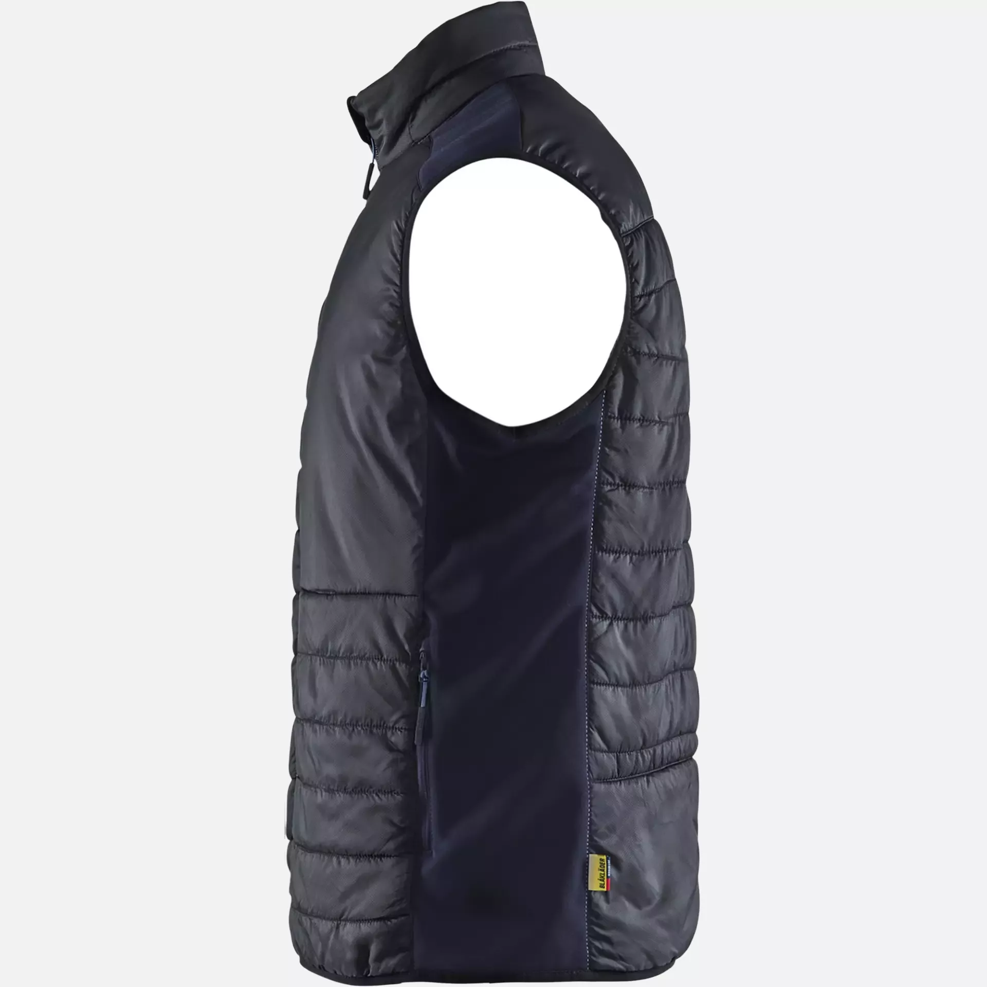 Blaklader 386320309986, Lined Vest, Black/Dark Navy, image 3
