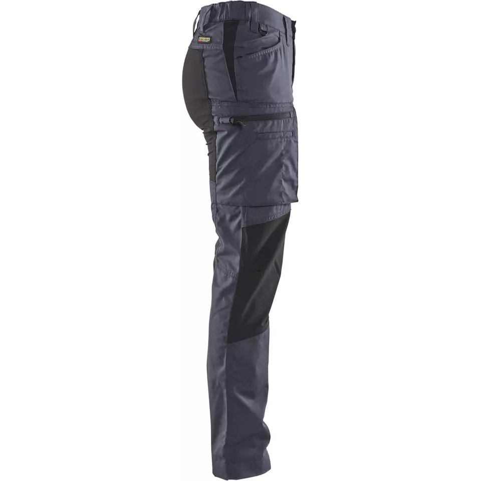 Blåkläder 715918459499, Damen Stretch Arbeitshose, Grau/Schwarz, image 2, gallery thumbnail