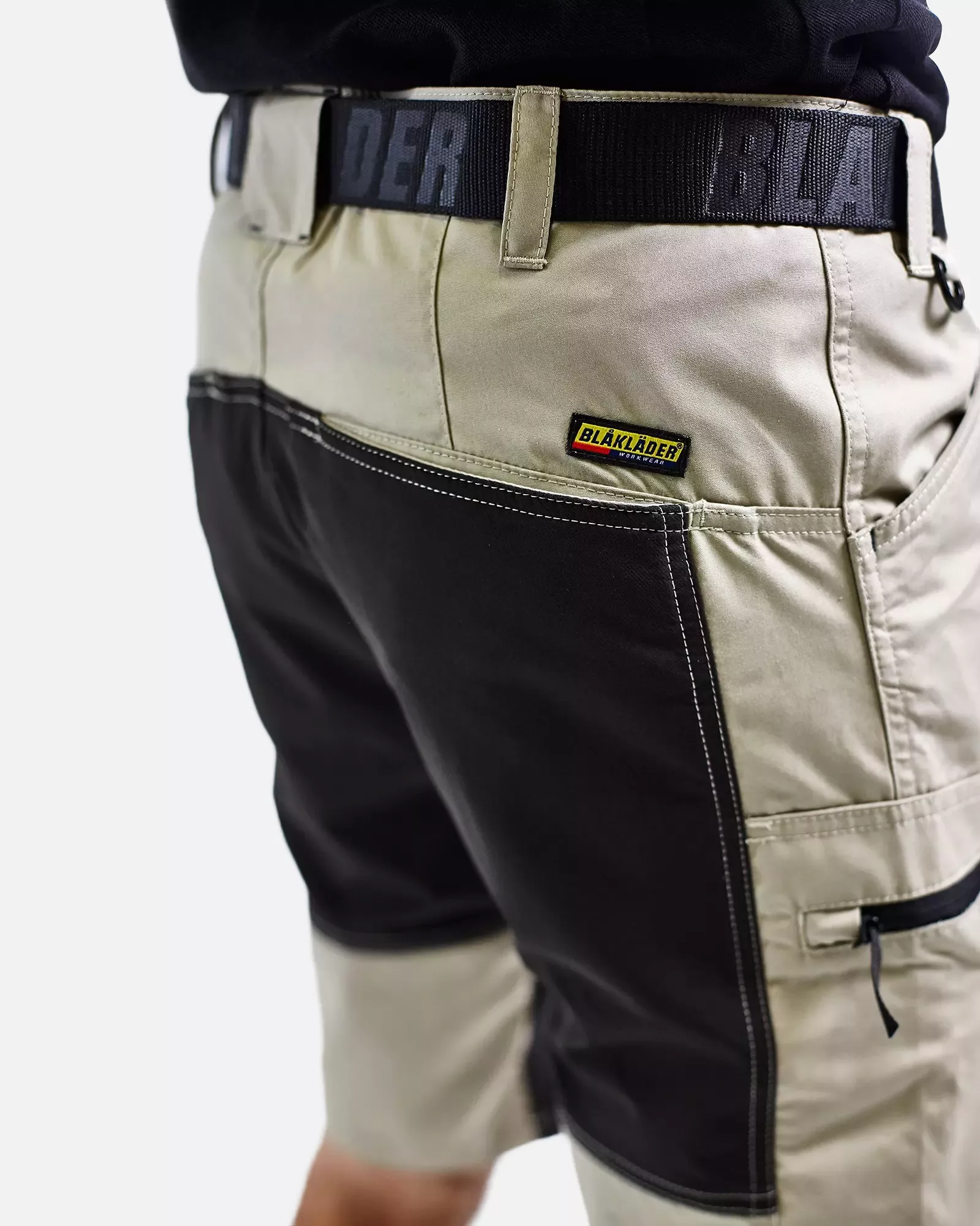 Blaklader 144918452799, Stretch Shorts, Stone Grey/Black, image 7