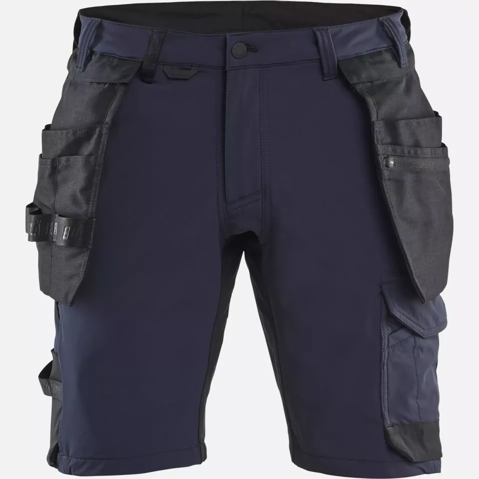 Blaklader 170216458699, 4-Way Stretch Craftsman Shorts, Dark Navy/Black, image 1, gallery thumbnail