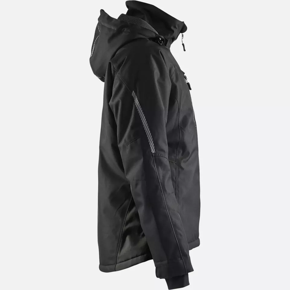 Blaklader 497219779900, Women's Lined Lightweight Winter Jacket, Black, image 2, gallery thumbnail