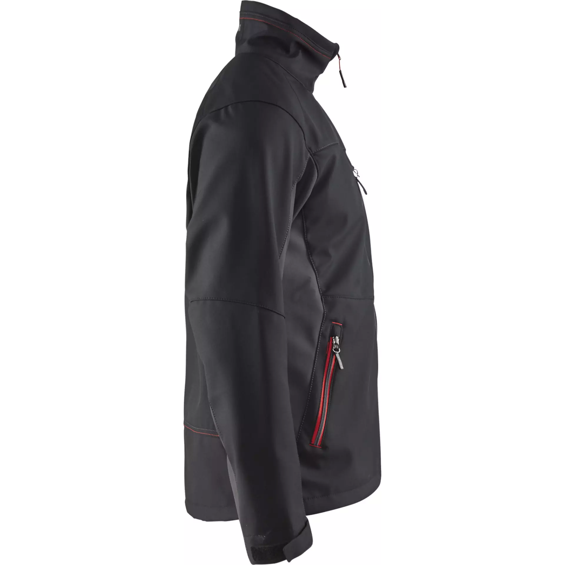 Blaklader 495025169956, Softshell Jacke, Schwarz/Rot, image 2