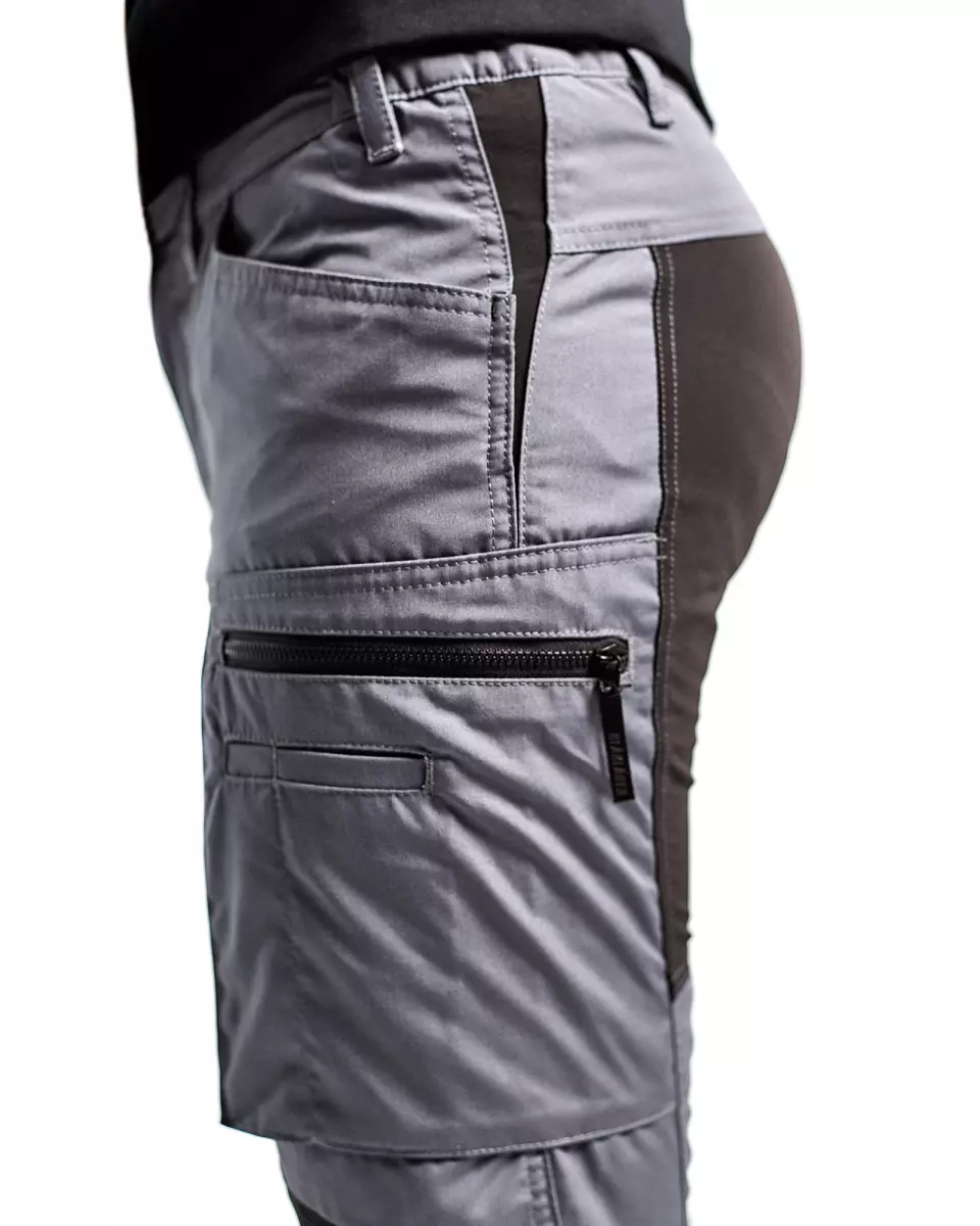 Blåkläder 715918459499, Damen Stretch Arbeitshose, Grau/Schwarz, image 6, gallery thumbnail
