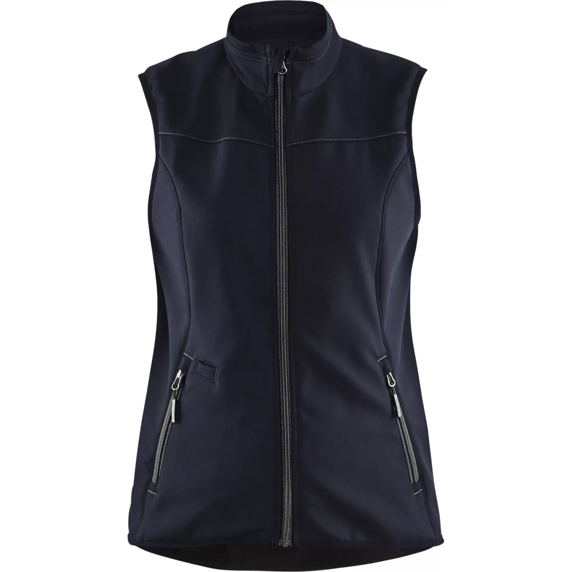Blaklader 385125168699, Ladies Softshell Vest, Dark Navy/Black
