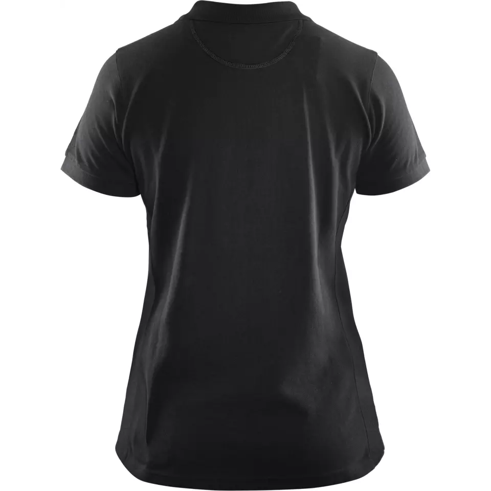 Blåkläder 339010509900, Ladies Polo Shirt, Black, image 4, gallery thumbnail