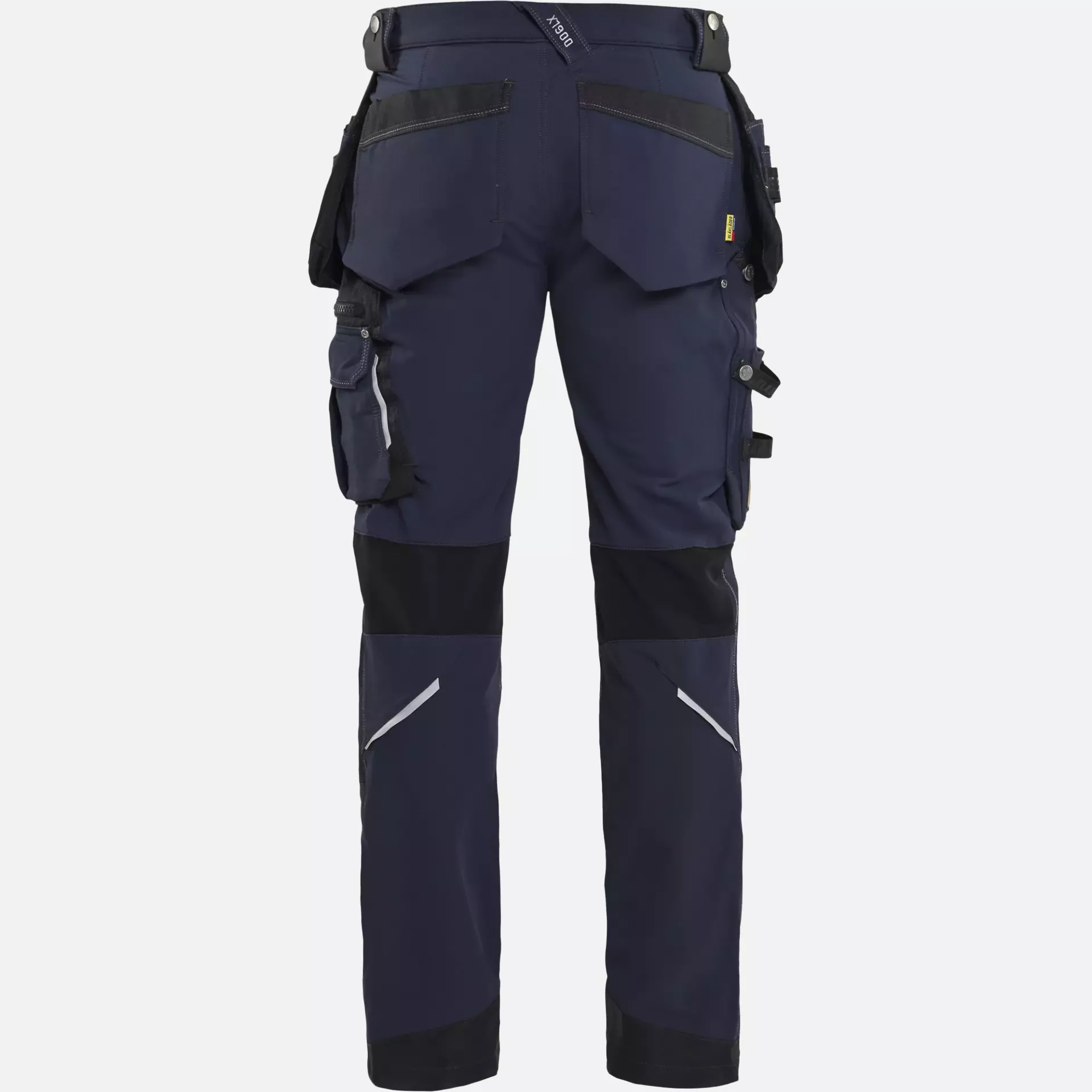 Blaklader 199816448699, X1900 4-Way Stretch Craftsman Work Trousers, Dark Navy/Black, image 4