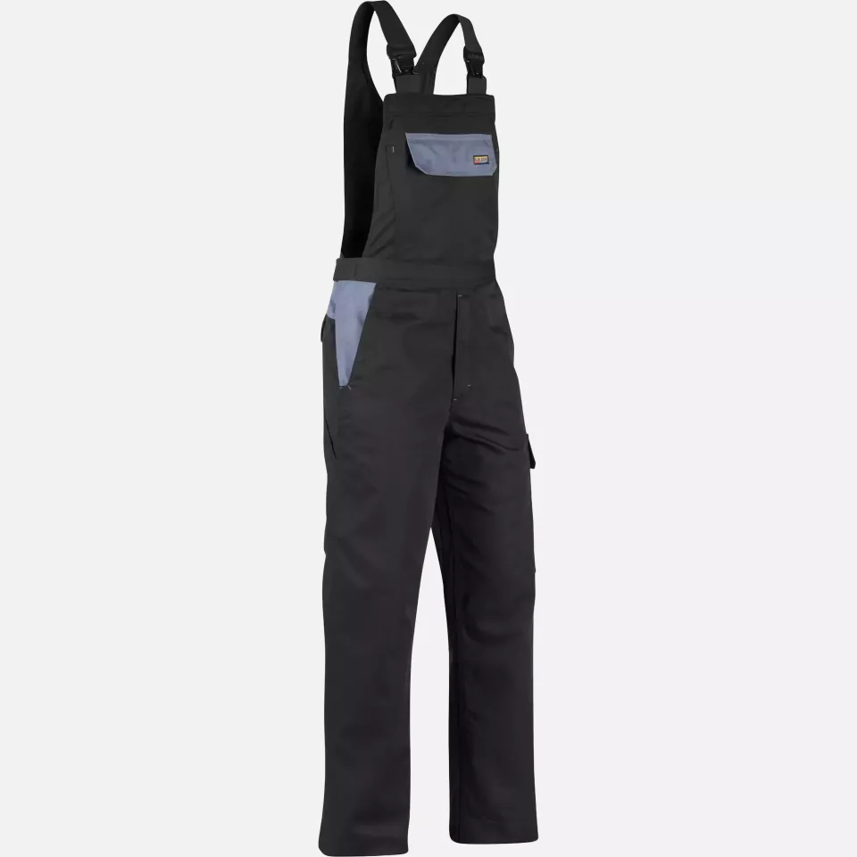 Blaklader 266512109994, Industry Bib and Brace, Black/Grey, image 1, gallery thumbnail