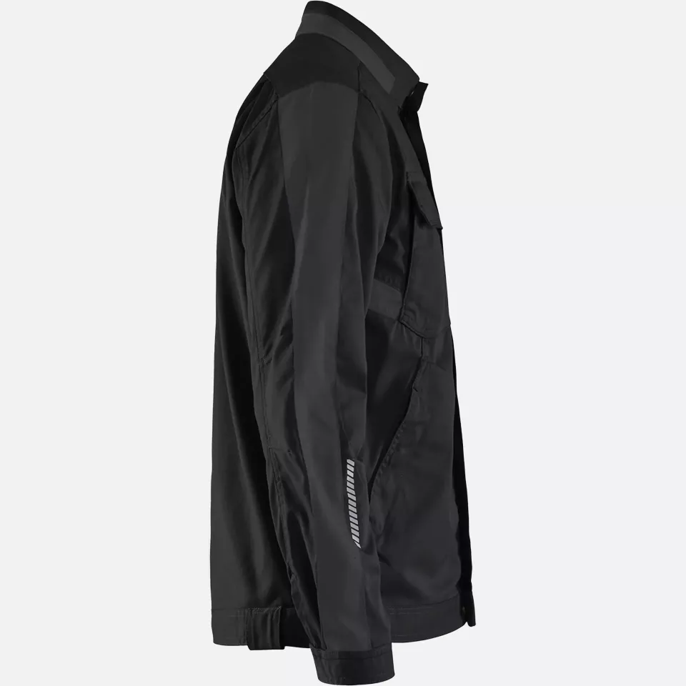 Blaklader 444418329998, Industry Stretch Jacket, Black/Dark Grey, image 2, gallery thumbnail