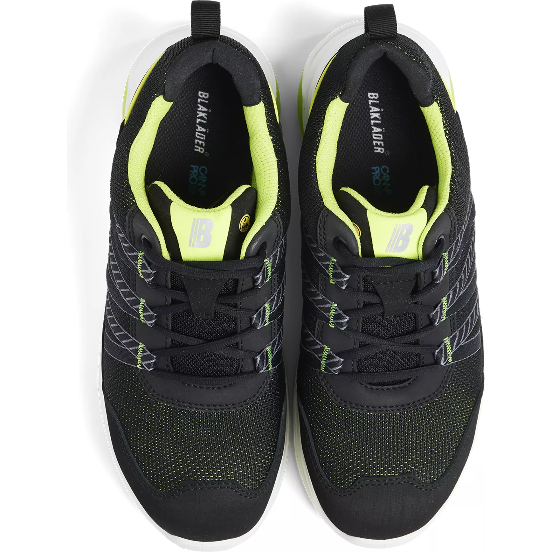 Blaklader 240200009943, SPRINTER Safety Shoe, Black/Lime Green, image 2