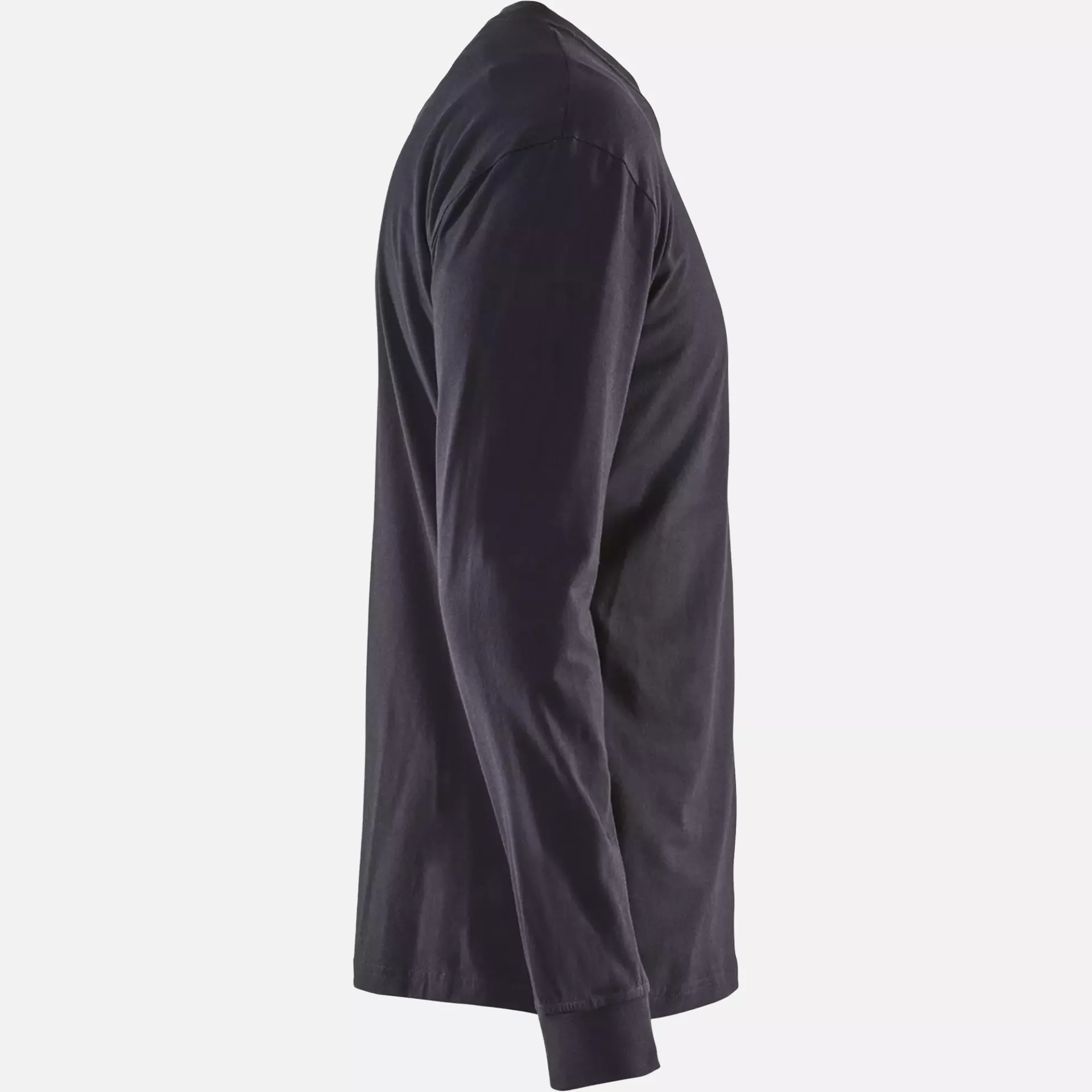 Blaklader 348317378900, Flame Resistant Long Sleeve T-Shirt, Navy Blue, image 2