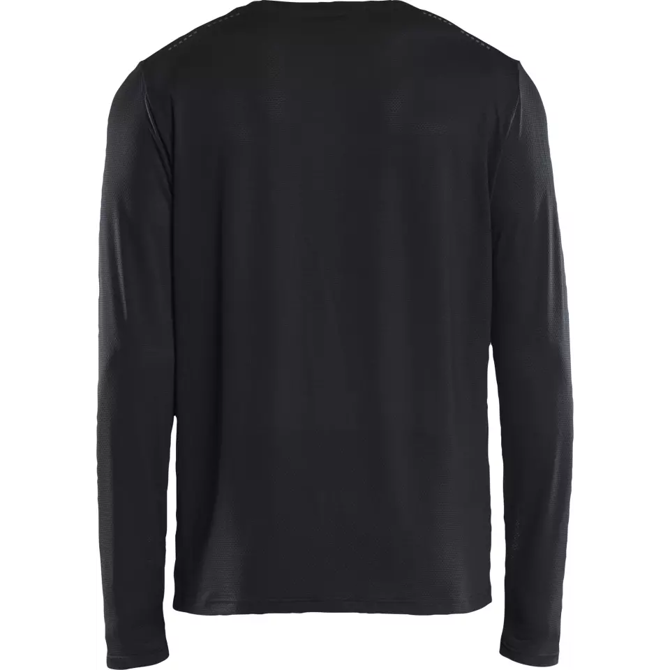 Blåkläder 342311269900, Functional UV Protection Long Sleeve Shirt, Black, image 4, gallery thumbnail