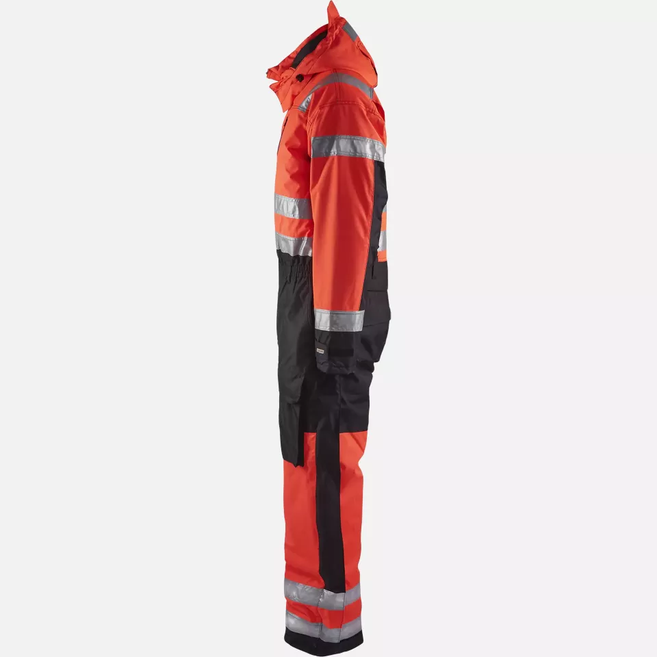 Blaklader 676319775599, High Vis Winter Coverall, Red/Black, image 2, gallery thumbnail
