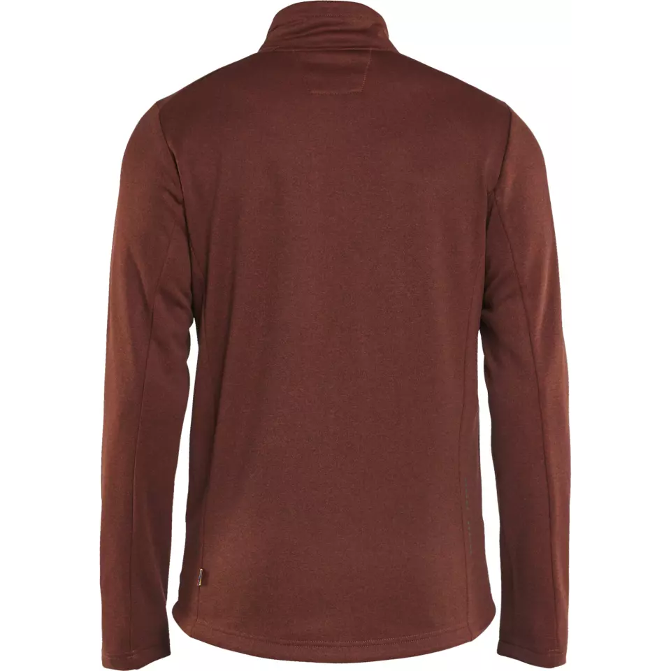 Blaklader 354825335999, Full Zip Sweatshirt, Rust Red/Black, image 3, gallery thumbnail