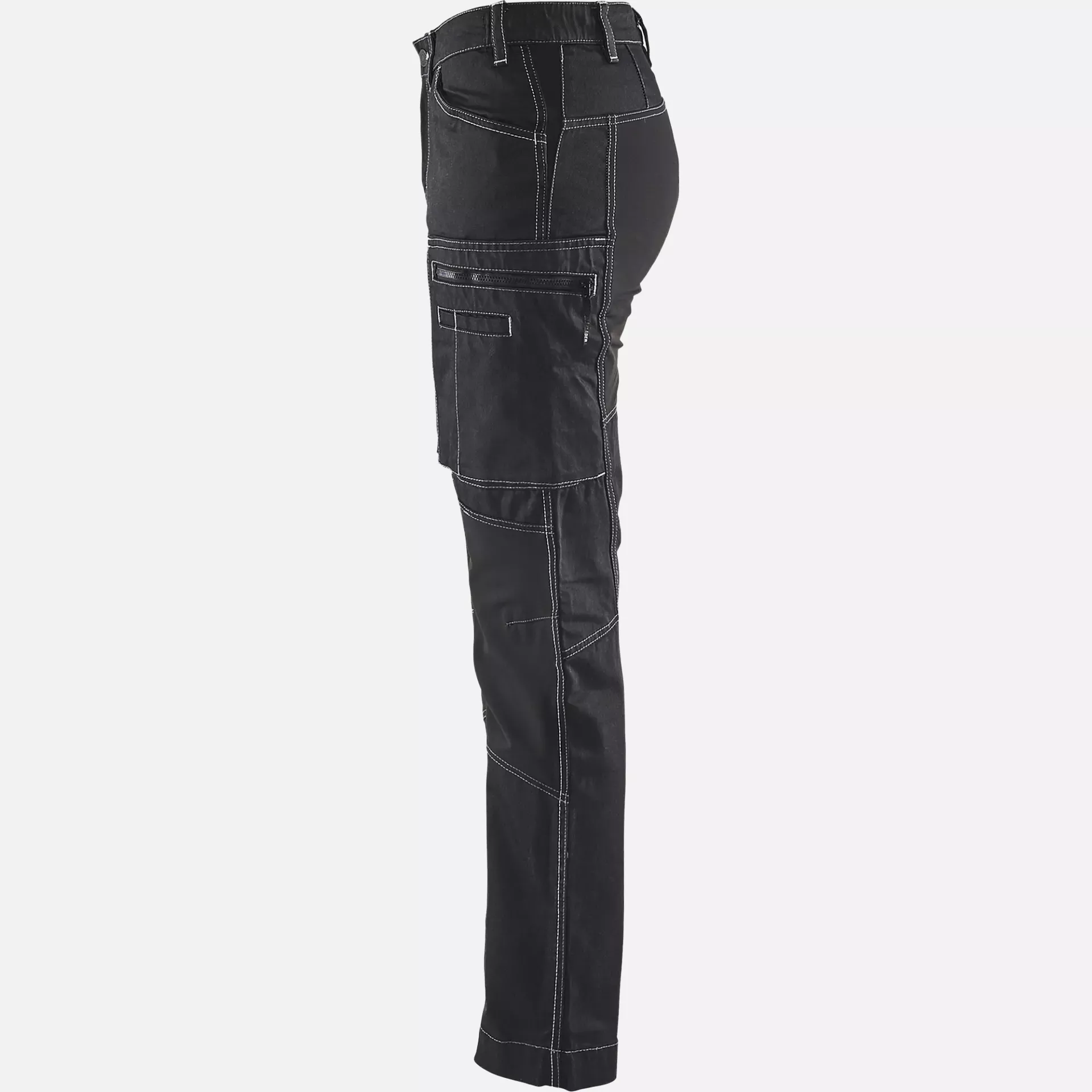 Blaklader 715911429900, Damen Stretch Arbeitshose, Schwarz, image 3