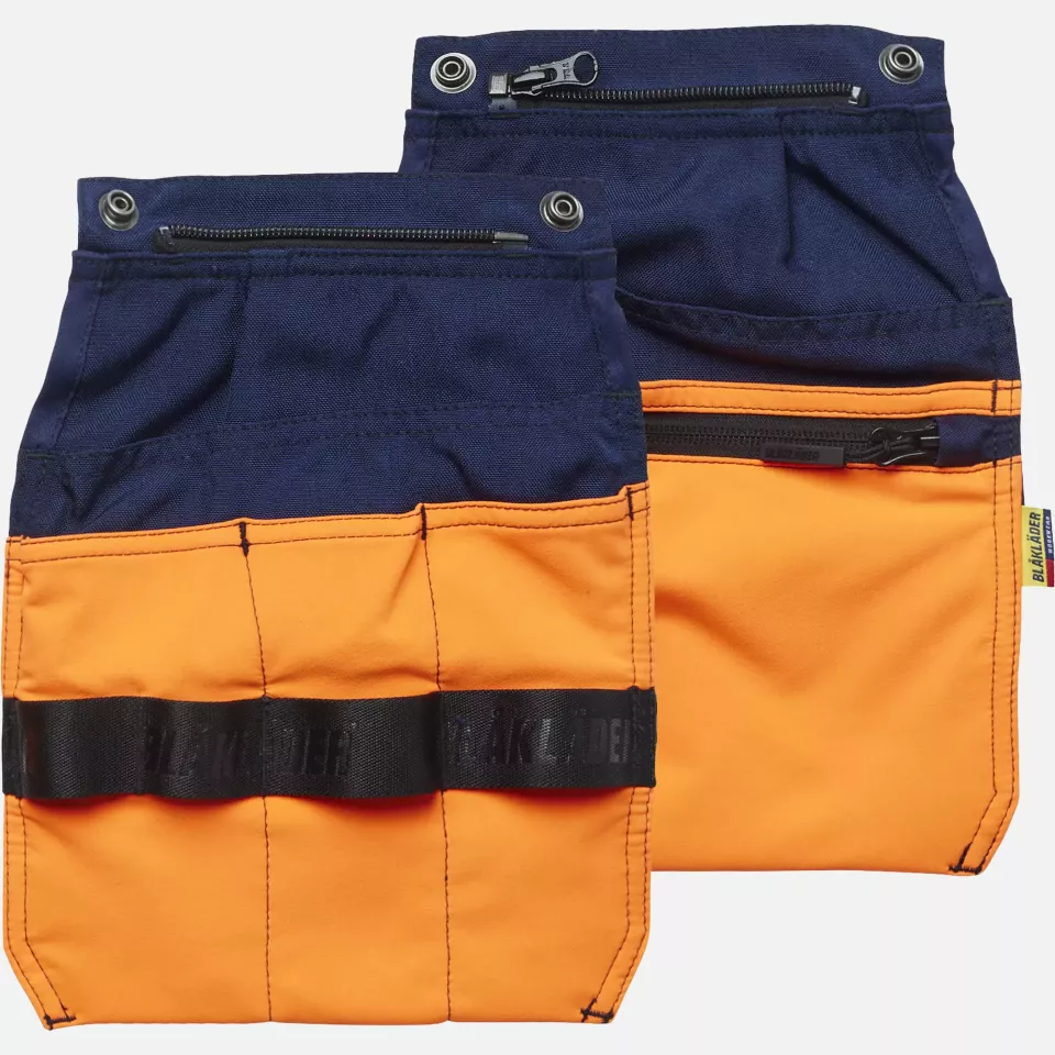 Blaklader 217019488953, Loose Tool Pockets, Navy/Orange, image 1, gallery thumbnail