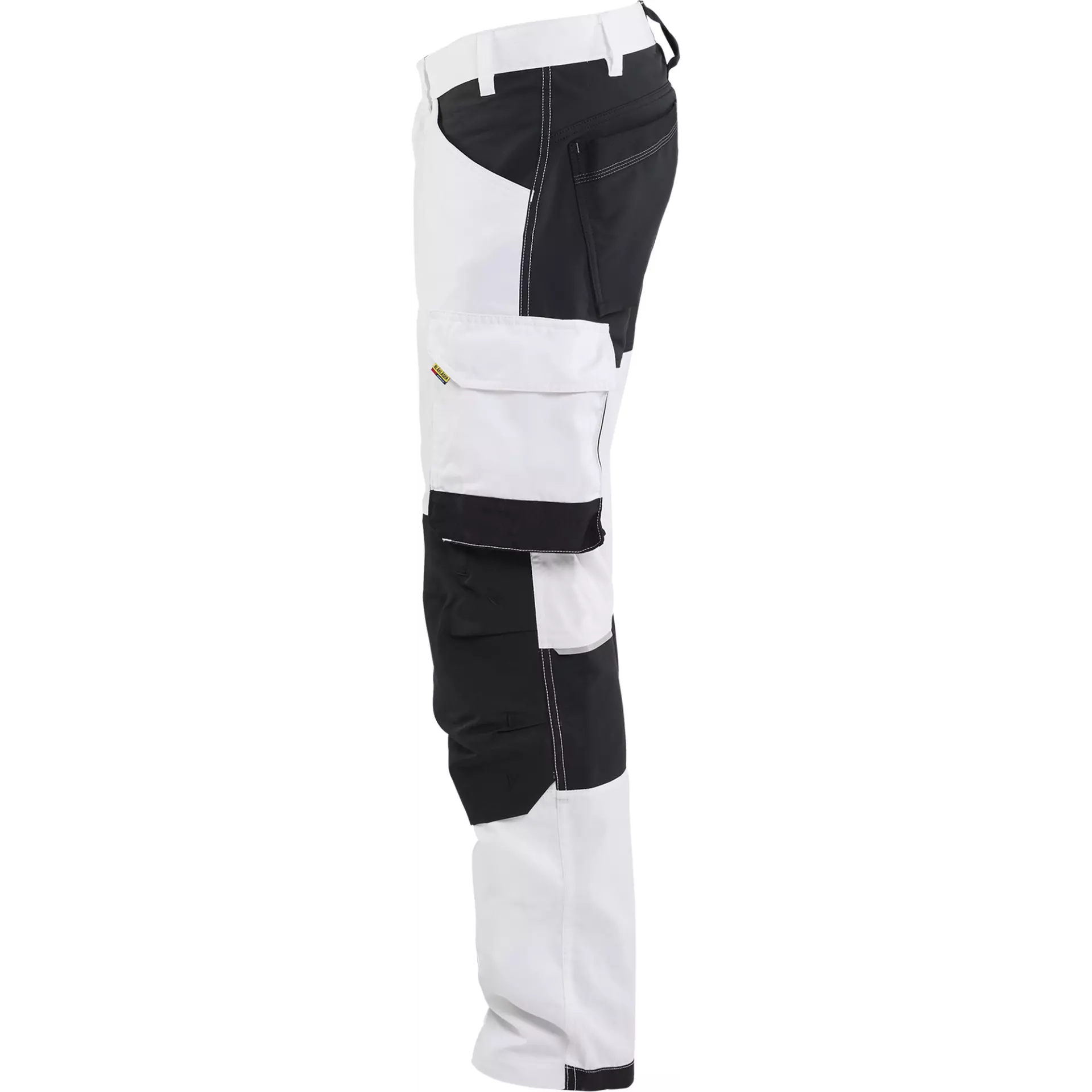 Blåkläder 177118321099, Stretch Malerhose, Weiß/Schwarz, image 3