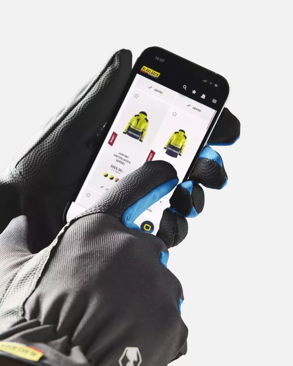 Blaklader 287314049700, Touch Work Glove, Anthracite Grey, image 2, gallery thumbnail