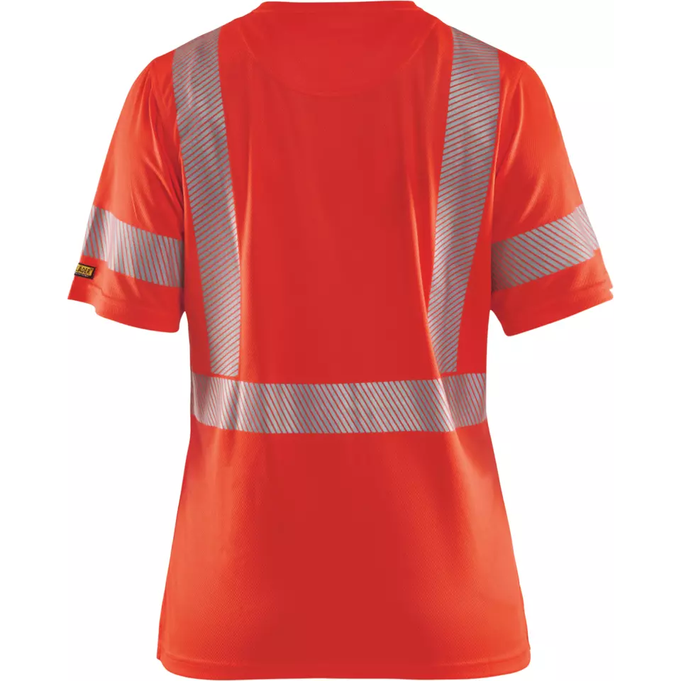 Blaklader 333610135500, High Vis Ladies' UV Protection T-Shirt, Red, image 4, gallery thumbnail