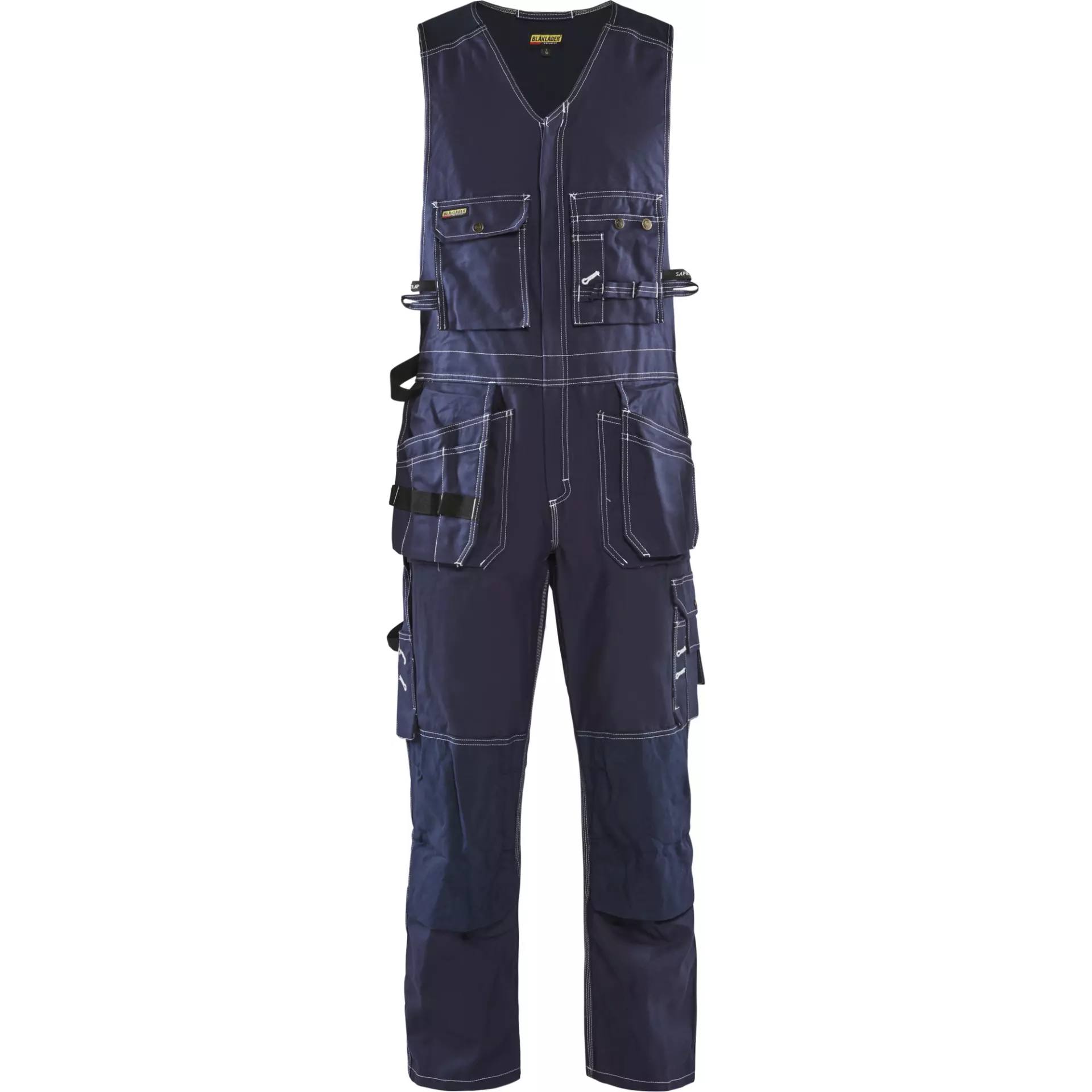 Blaklader 265013708800, Sleeveless Overall, Navy Blue