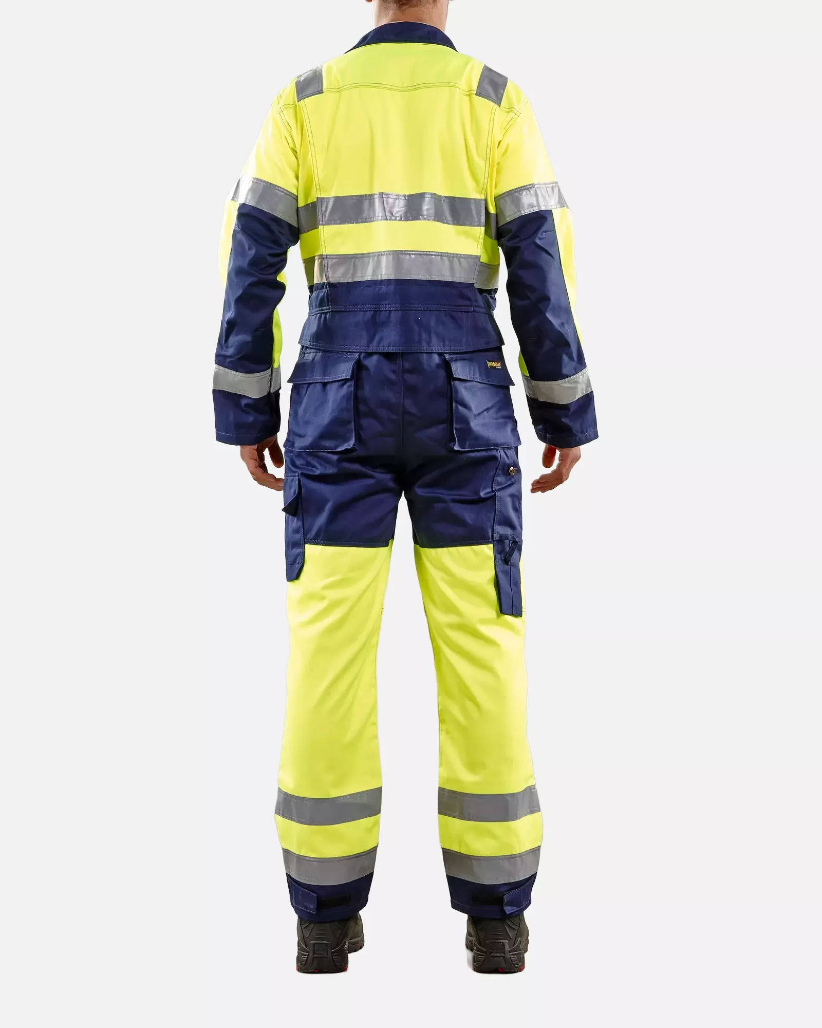 Blaklader 637318043389, Hi-Vis Coverall, Yellow/Navy, image 5