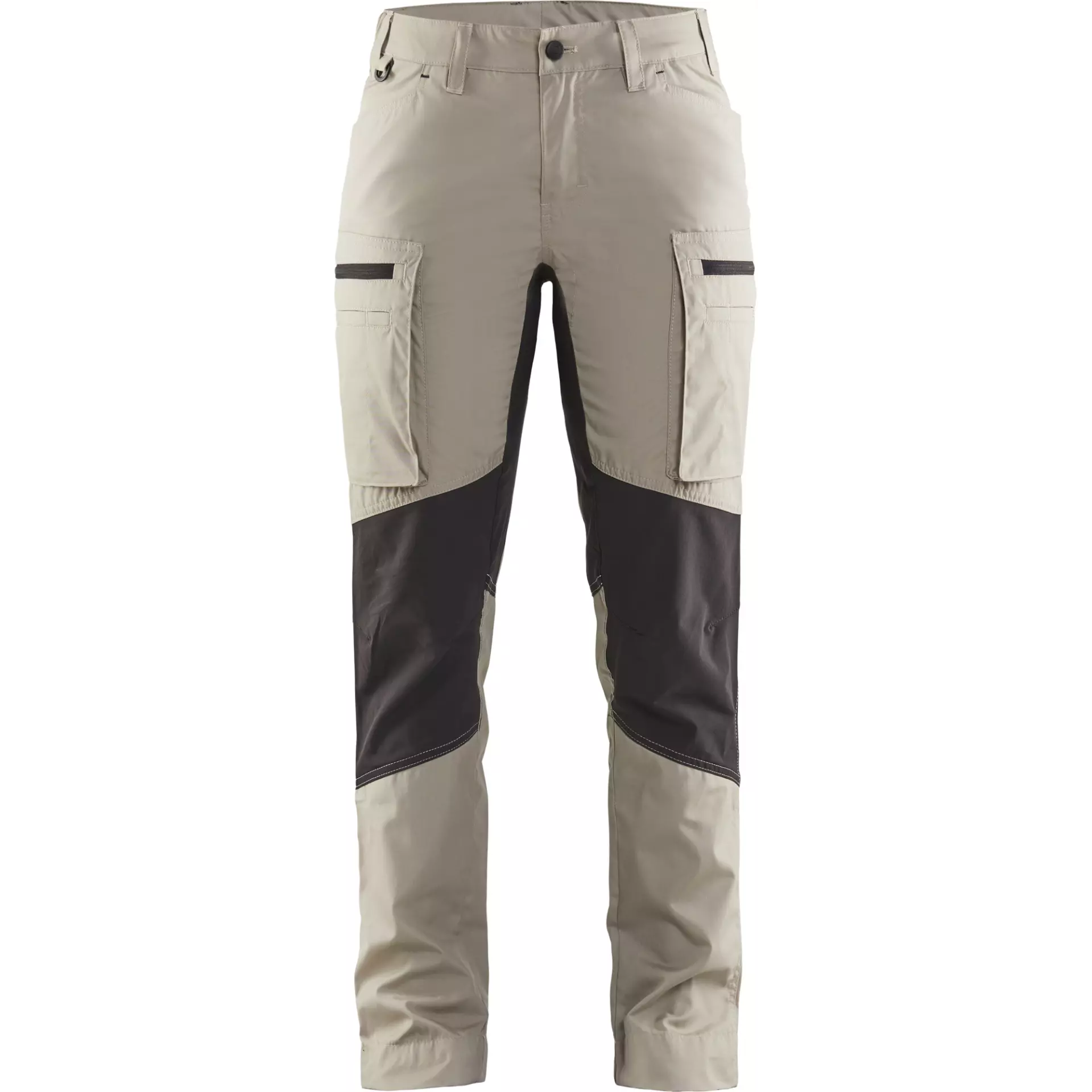 Blaklader 715918452799, Ladies Stretch Work Trousers, Stone Grey/Black