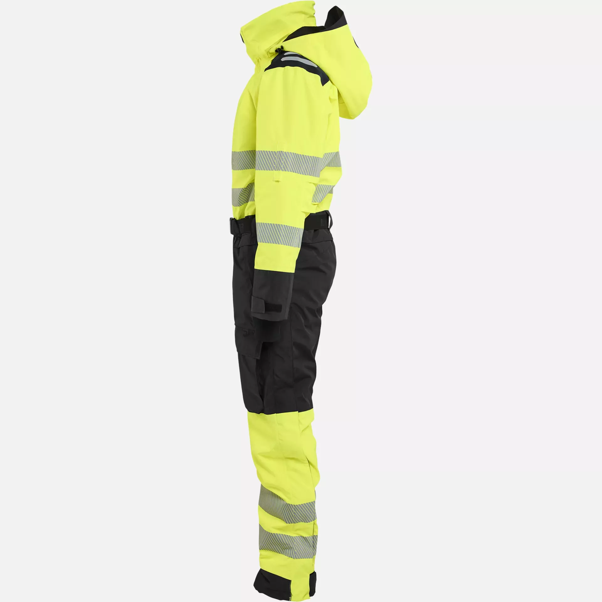 Blaklader 672619773399, Ladies High Vis Winter Coverall, High Vis Yellow/Black, image 3