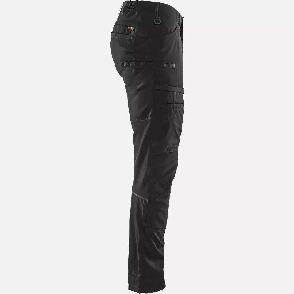 Blaklader 145618459998, Stretch Work Trousers, Black/Dark Grey, image 8, gallery thumbnail