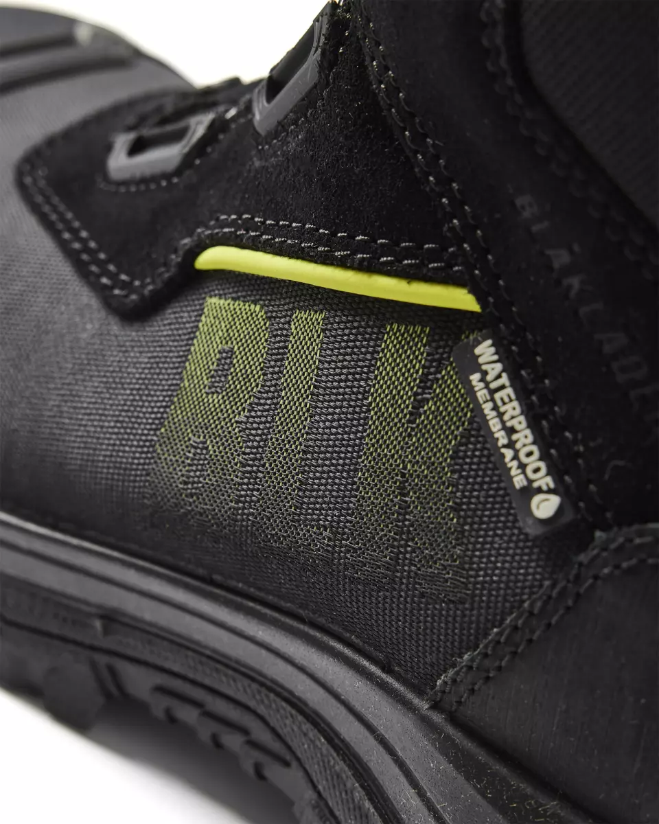 Blaklader 247800009933, STORM Safety Boot, Black/Yellow, image 6, gallery thumbnail