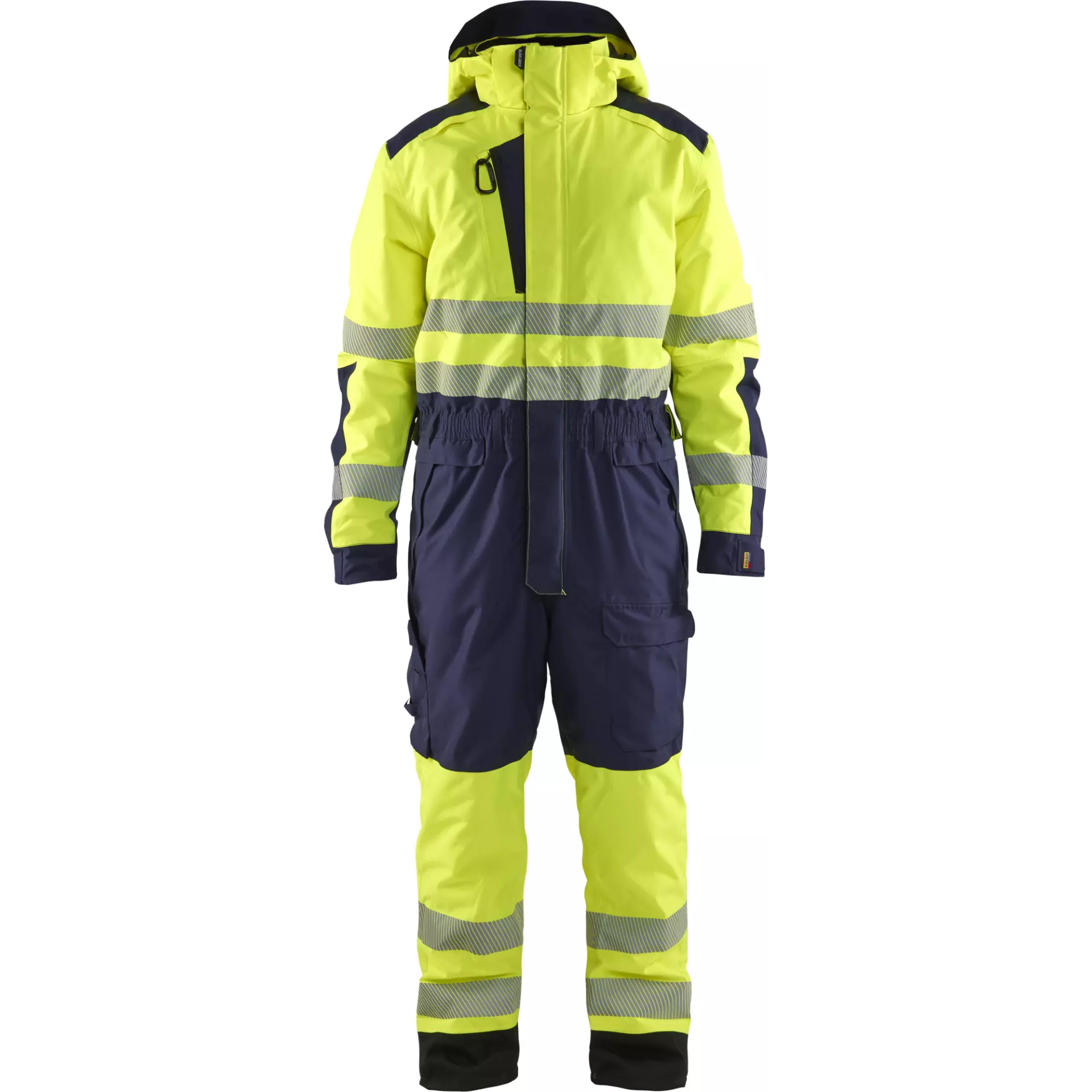 Blaklader 672519773389, High Vis Winter Coverall, Yellow/Navy, image 1