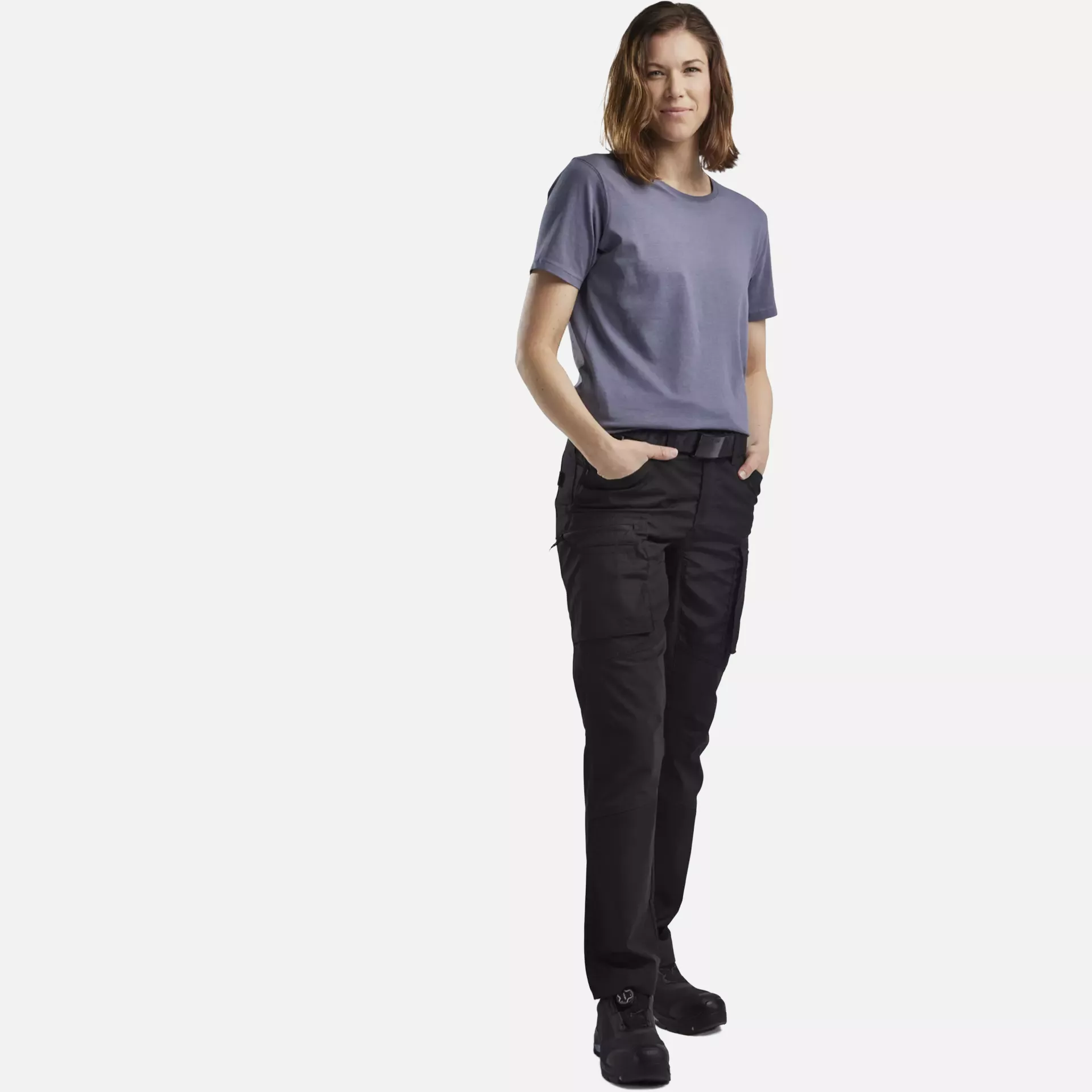 Blaklader 715918459900, Damen Stretch Arbeitshose, Schwarz, image 4