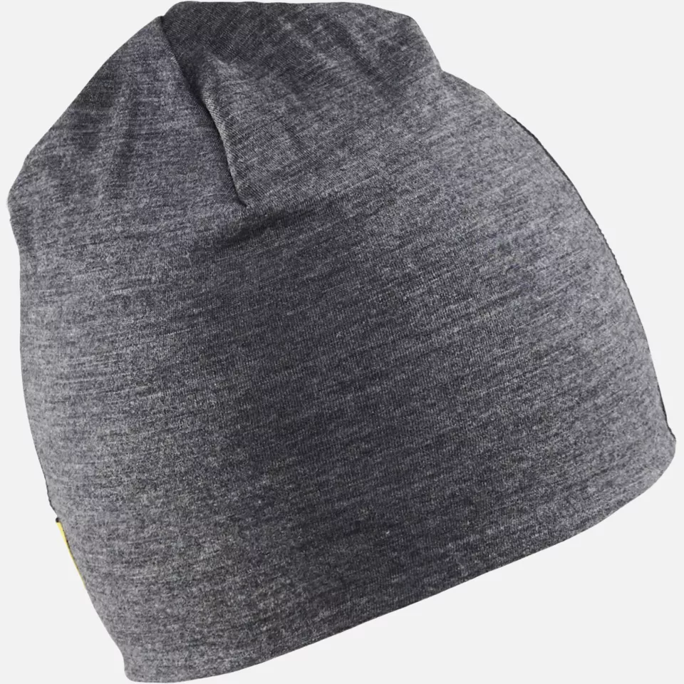 Blaklader 203517349699, Merino Wool Beanie, Medium Grey/Black, image 2, gallery thumbnail