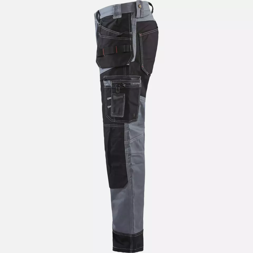 Blaklader 150013709499, Handwerker Arbeitshose, Grau/Schwarz, image 3, gallery thumbnail