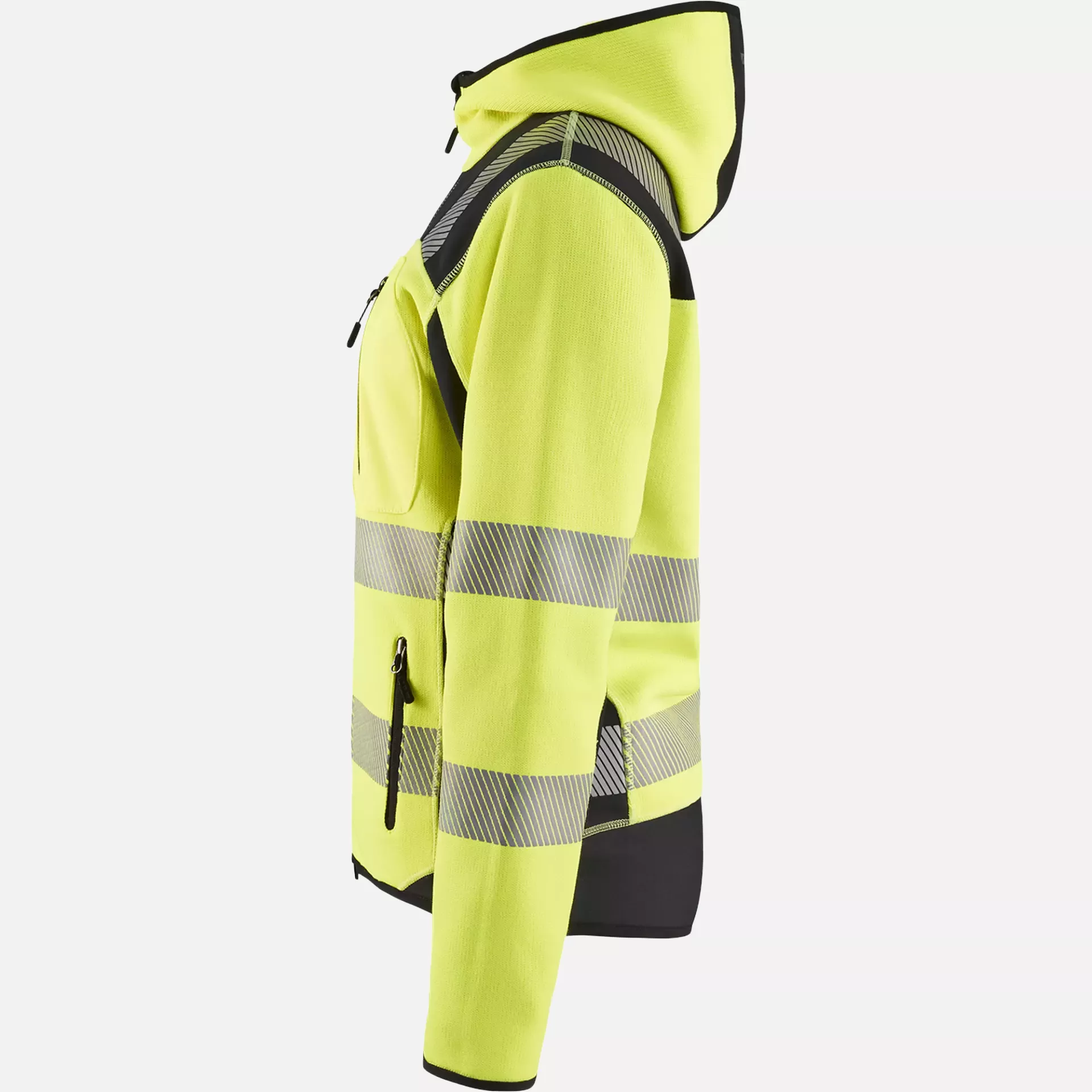 Blaklader 496721203399, High Vis Ladies Knitted Jacket, Yellow/Black, image 3