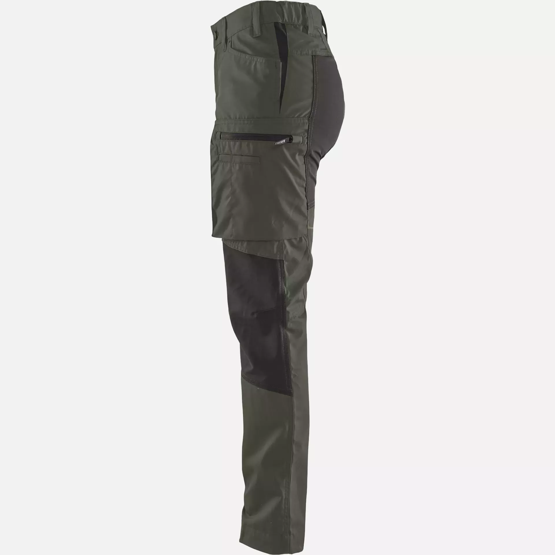 Blaklader 715918454699, Damen Stretch Arbeitshose, Armygrün/Schwarz, image 14