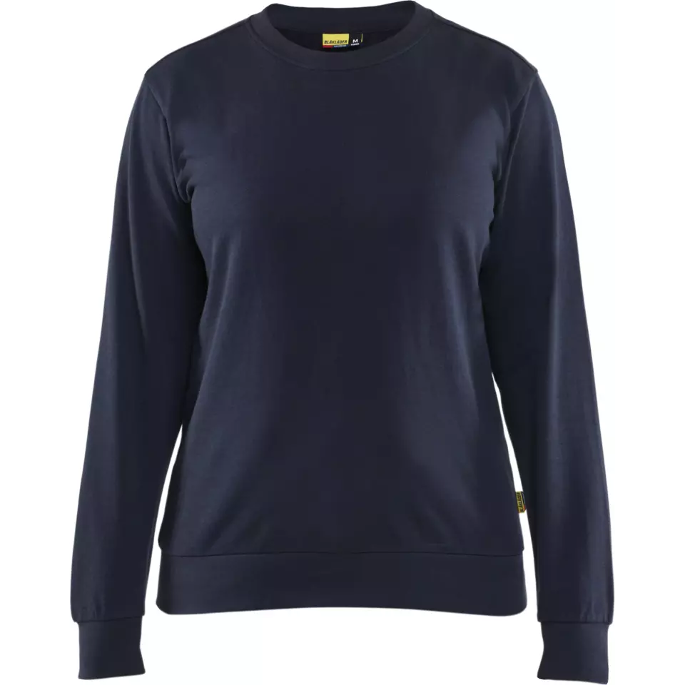 Blåkläder 340511588600, Women's Sweatshirt, Dark Navy Blue, image 1, gallery thumbnail