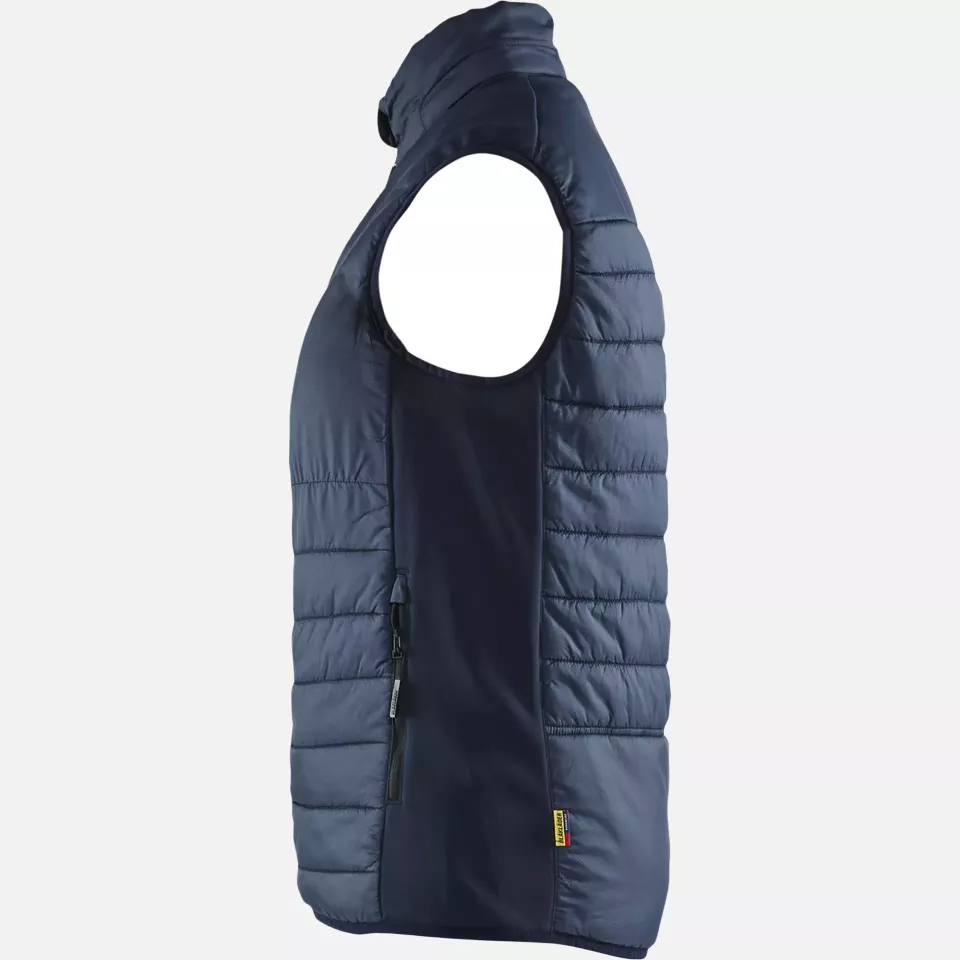 Blaklader 386420308600, Women's Lined Vest, Dark Navy, image 3, gallery thumbnail