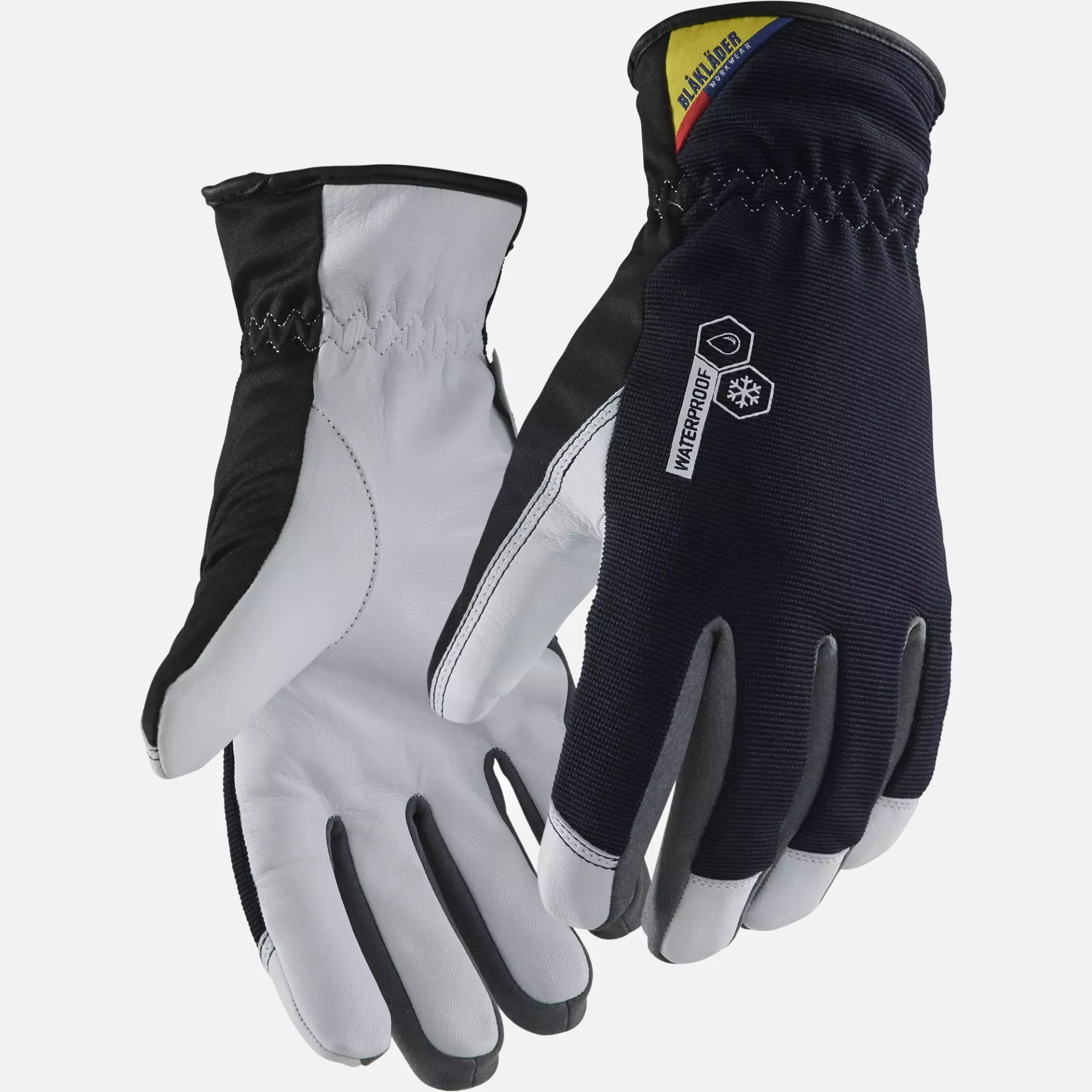 Blaklader 281114748610, Waterproof Lined Work Glove, Dark Navy/White, image 1