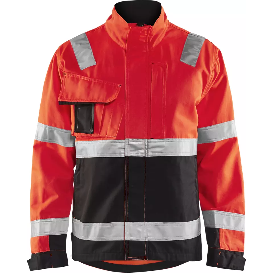 Blaklader 406418115599, High Vis Jacke, Rot/Schwarz, image 1, gallery thumbnail
